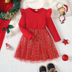 Christmas Sparkling Star Dress