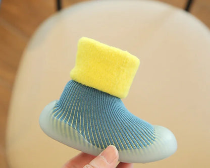 2025 Winter Baby Fleece Sock Soft Shoes