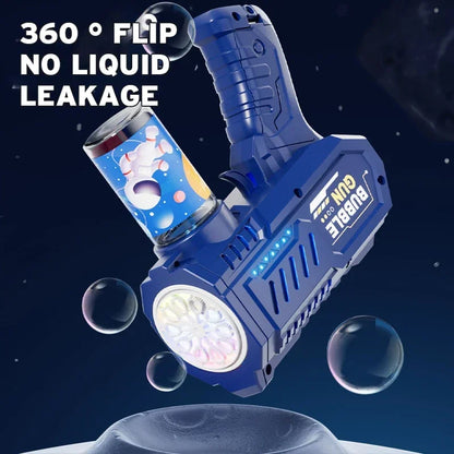 Bubble Gun Rocket Bubbles Machine