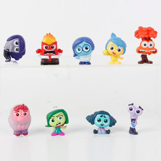 9pcs Doll Cartoon Action Toy