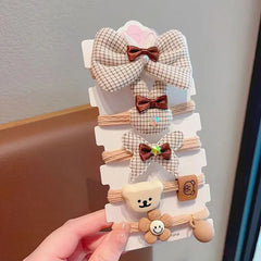 Soft Rubber Scrunchies Kids Hair Accessories - PAMU8