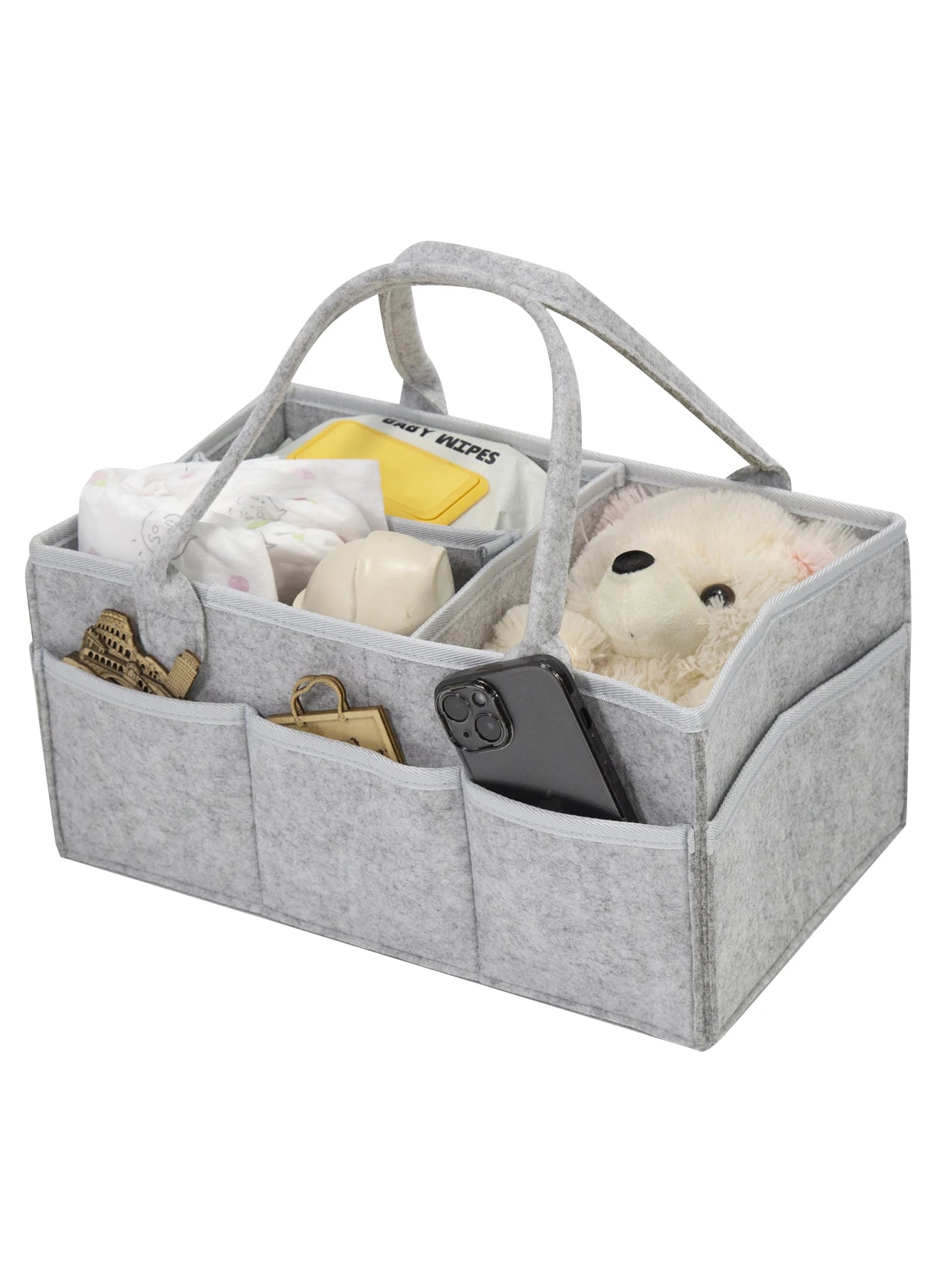 Foldable Bag with Diaper Storage