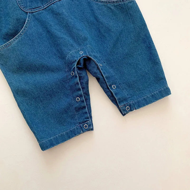 Denim Overall Baby Boys Suits