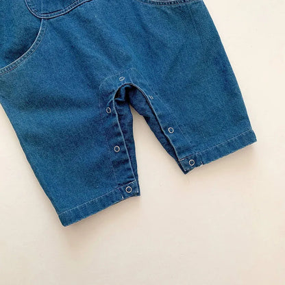 Denim Overall Baby Boys Suits