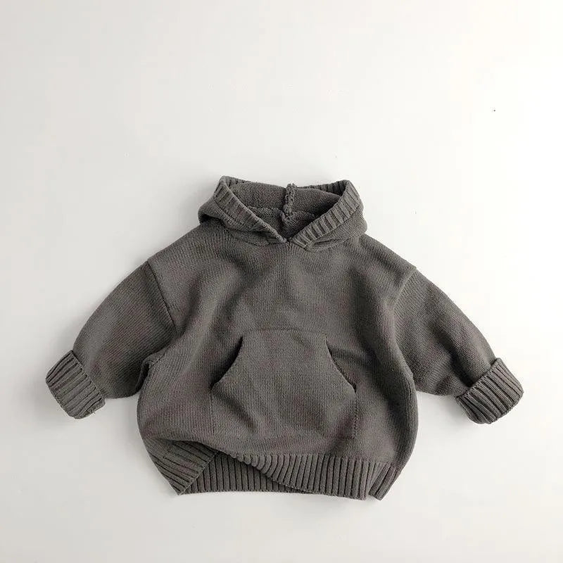 Knitted Baby Pullover Sweater