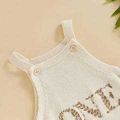Baby Suspender Knit Pants