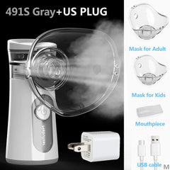 Portable Nebulizer Inhaler: Quiet Mesh Mist for Kids