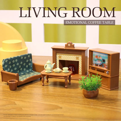 Miniature Furniture Doll Toys Set