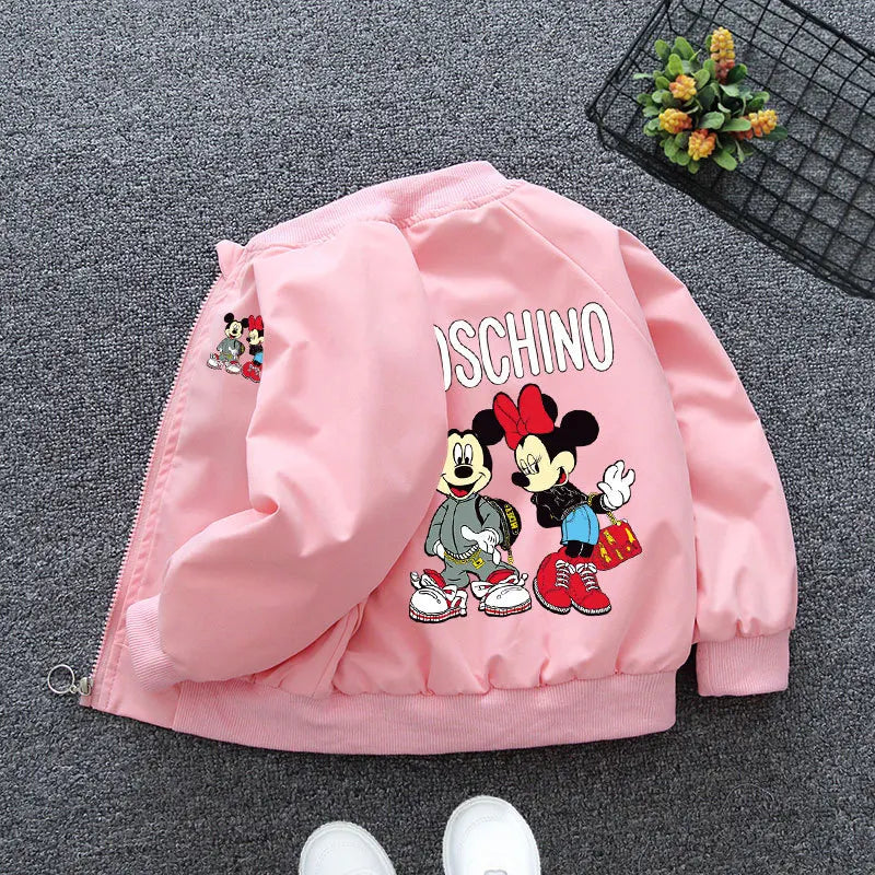 Cartoon Mickey Minnie Kids Jacket