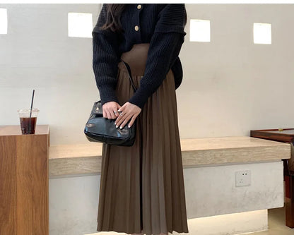 A Line  Casual Pregnancy skirt