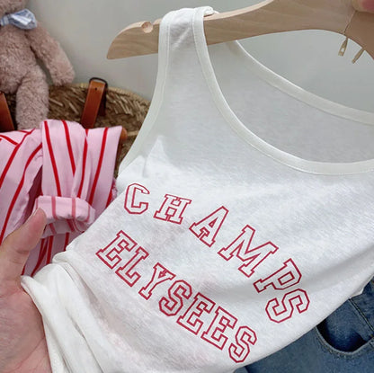 Kids Stripe Shirt Shorts Set