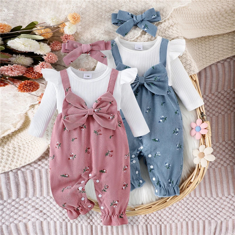 Baby Girl Floral Romper