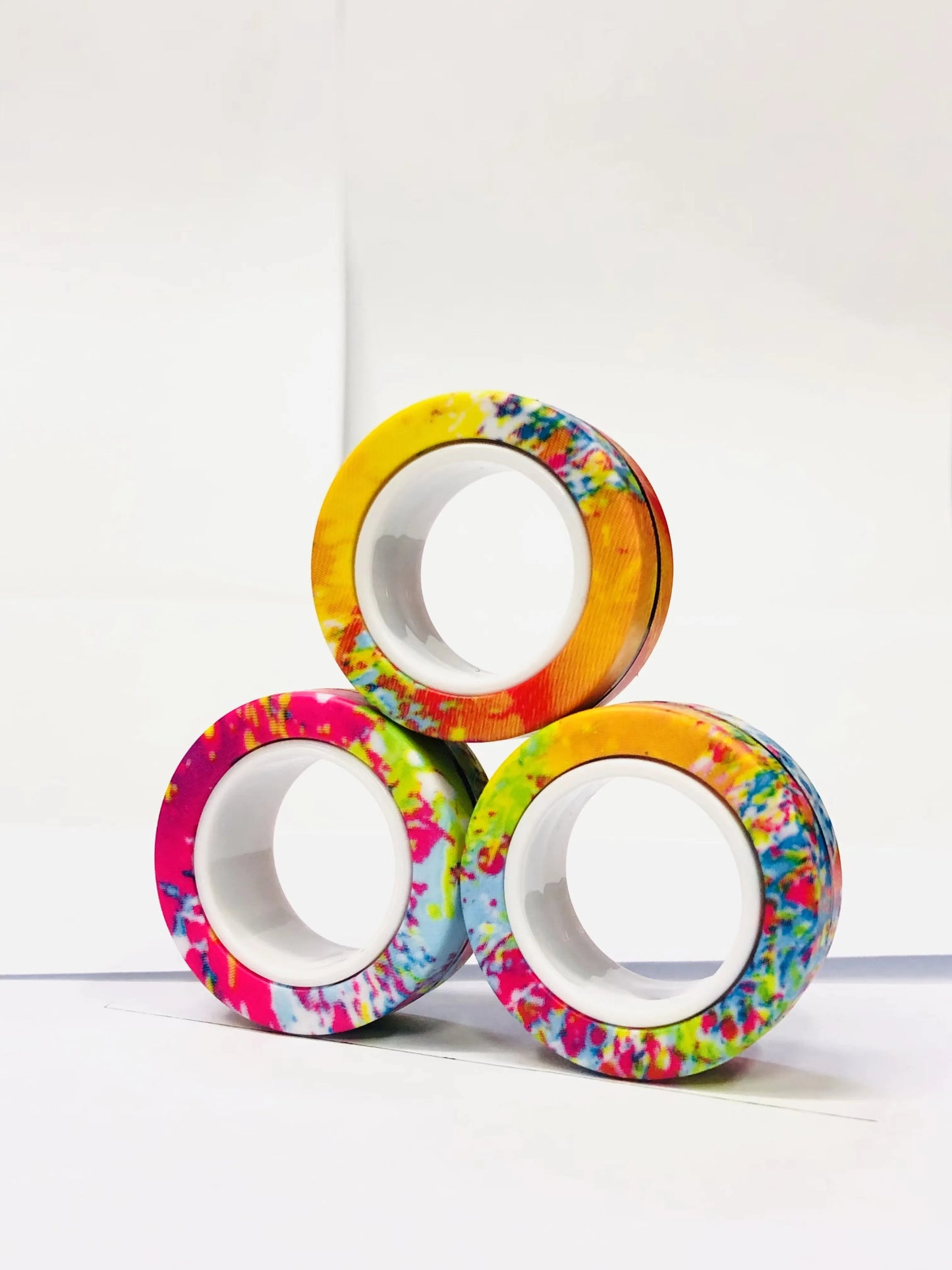 3pcs Finger Magnetic Colorful Toy