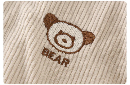 Cozy Winter Baby Romper Set