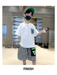 Summer Boys Fashion Outfit Set