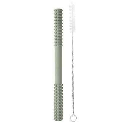 Molar Straw Baby Teether With Brush - PAMU8