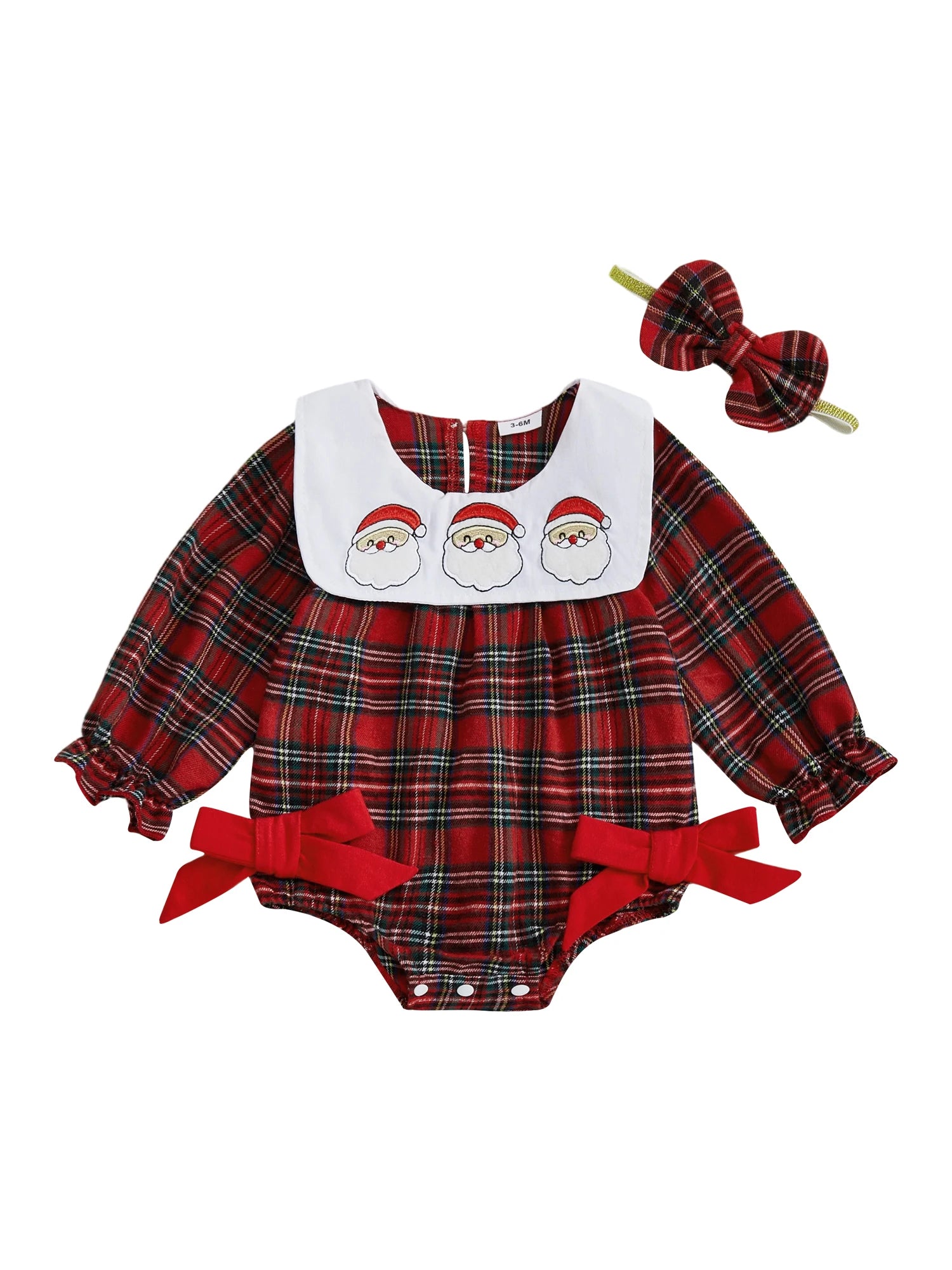 Santa Claus Embroidery Outfit