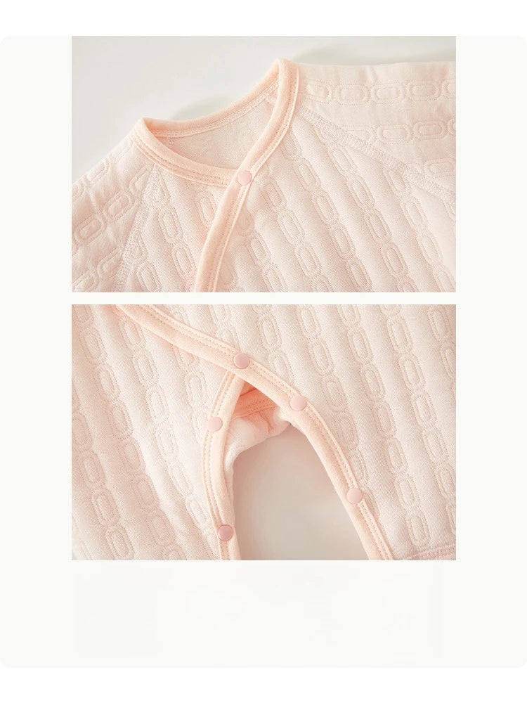 Warm Cotton Padded Baby Jumpsuit