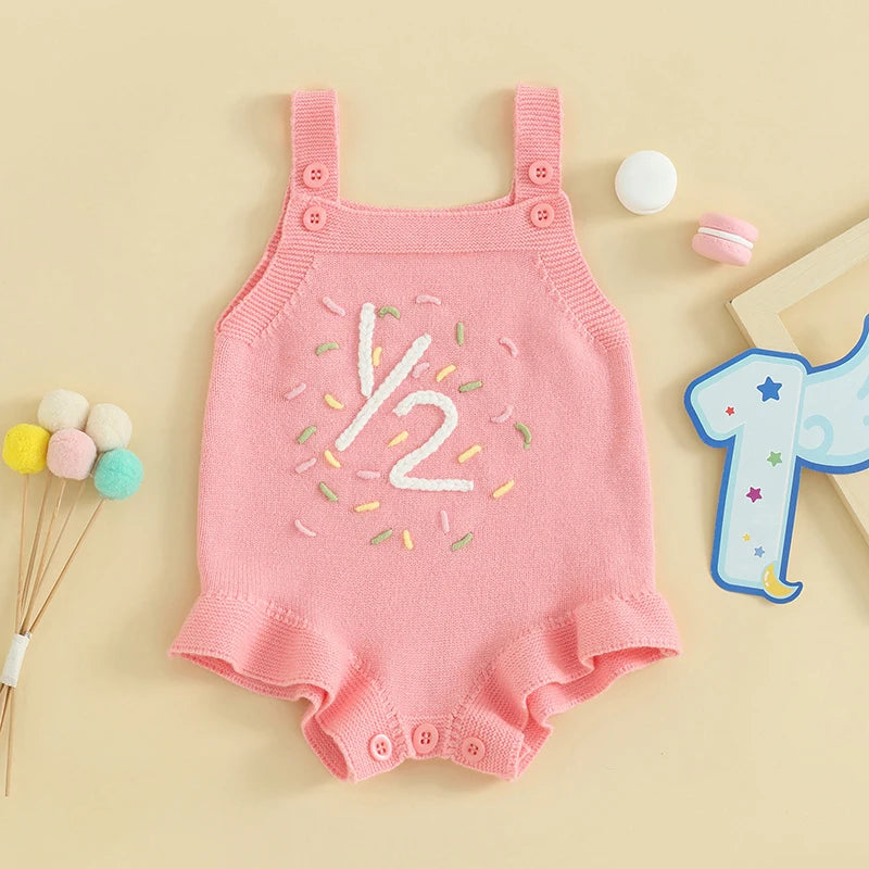Sleeveless Strap Knit Playsuit
