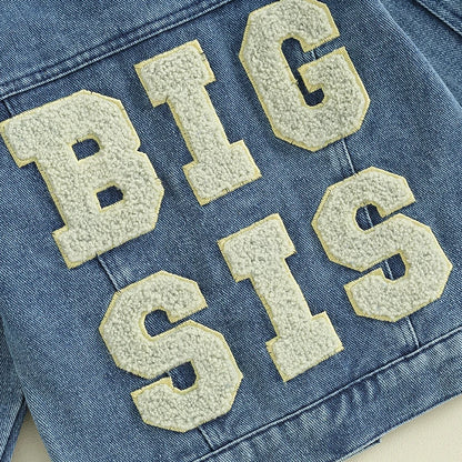 Casual Embroidery  Kids Coat