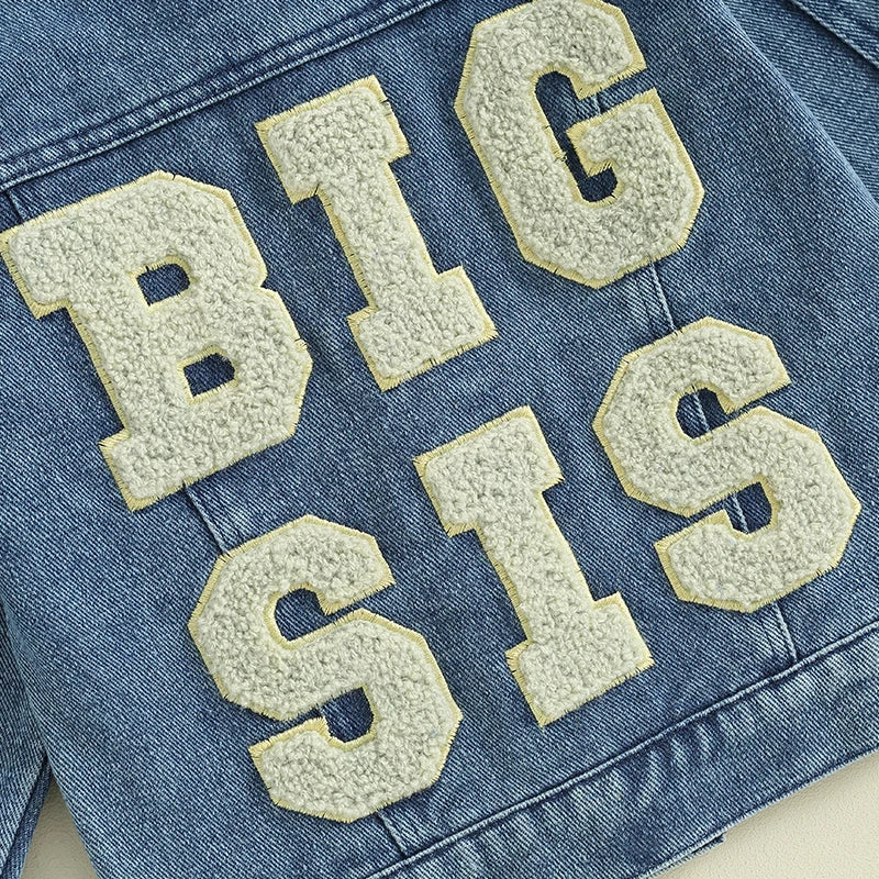 Casual Embroidered Kids Coat