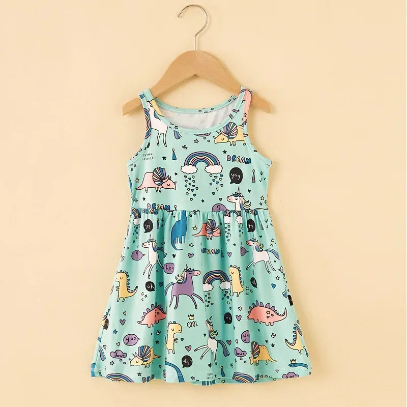 Kids Summer Party Dress