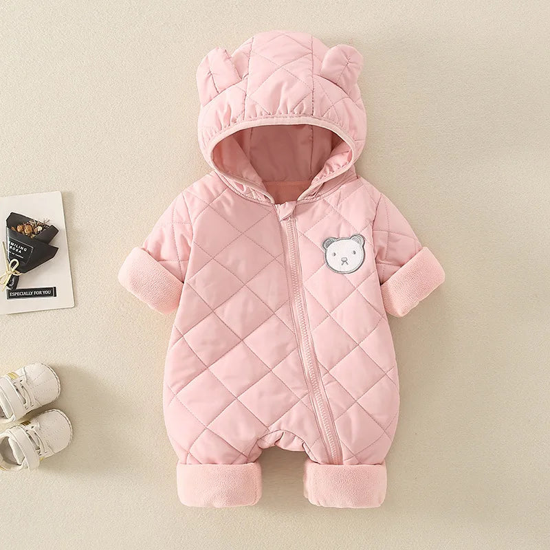 Baby Warm Fleece Jumpsuit