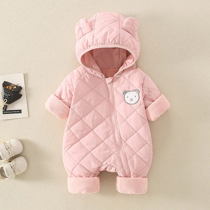 Baby Warm Fleece Jumpsuit