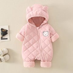 Baby Warm Fleece Jumpsuit