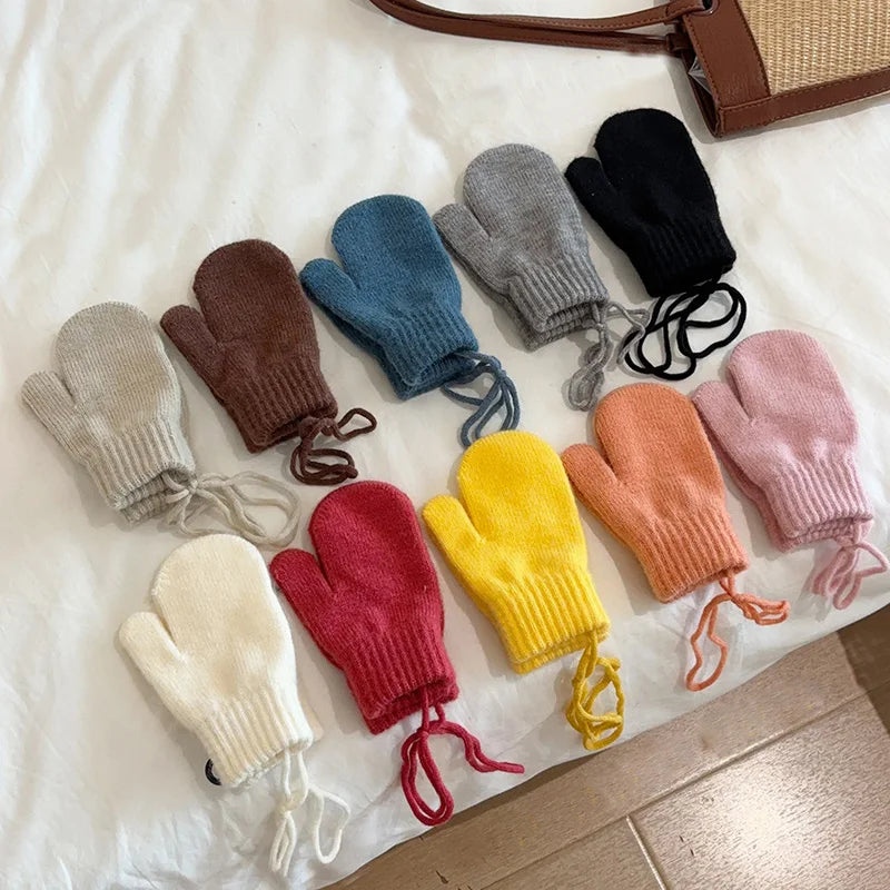 Baby Wool Mittens