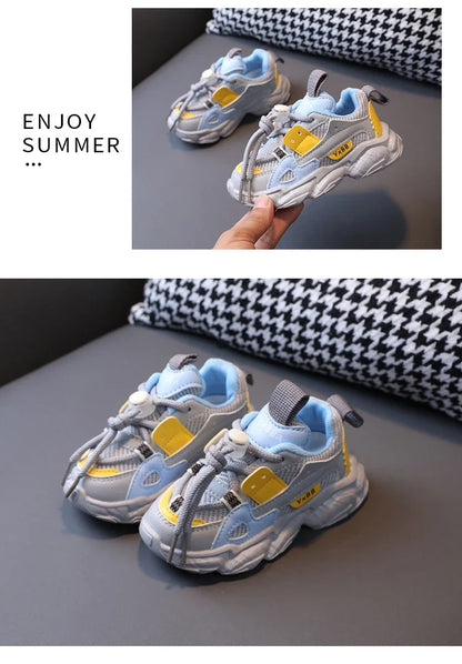 Spring Mesh Breathable Kids Sneakers
