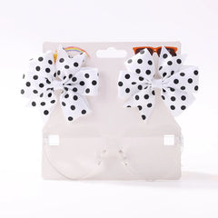 Dot Hairpins & Heart glasses