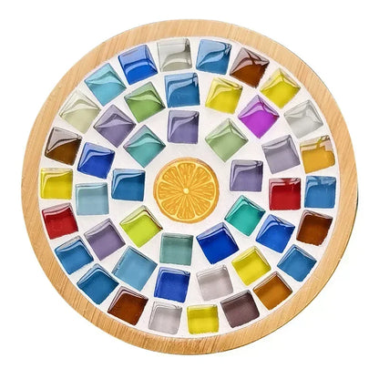 Handmade DIY Mosaic Cup Mat Toys
