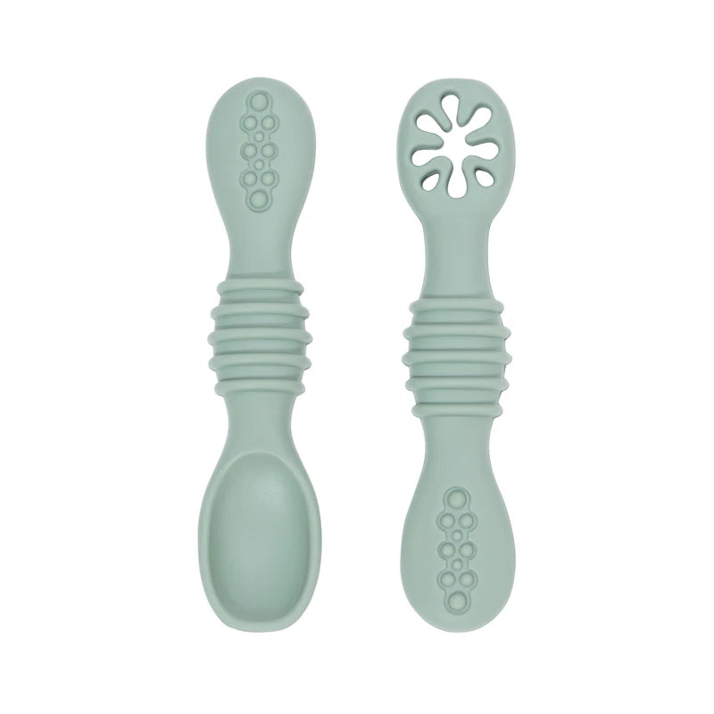 2PCS Cutlery Training Spoon