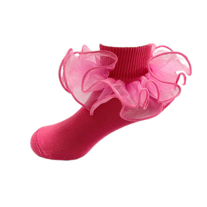 Baby Lace Ruffles Girls Ankle Socks