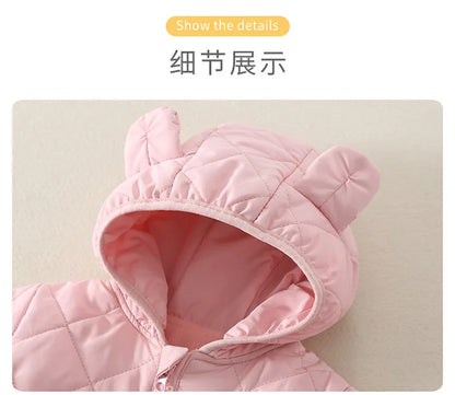 Baby Warm Fleece Jumpsuit
