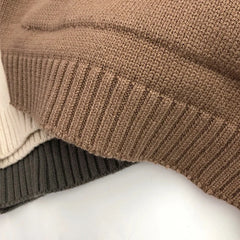 Knitted Baby Pullover Sweater