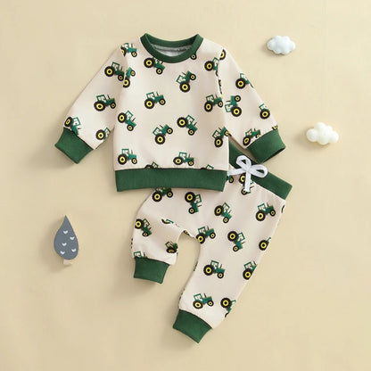 Tractor Print  Sweatshirt