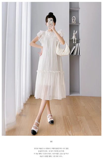 Pregnant Women's A-line Dress