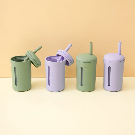 Safe Bottle Cup with Straw For Kids - PAMU8