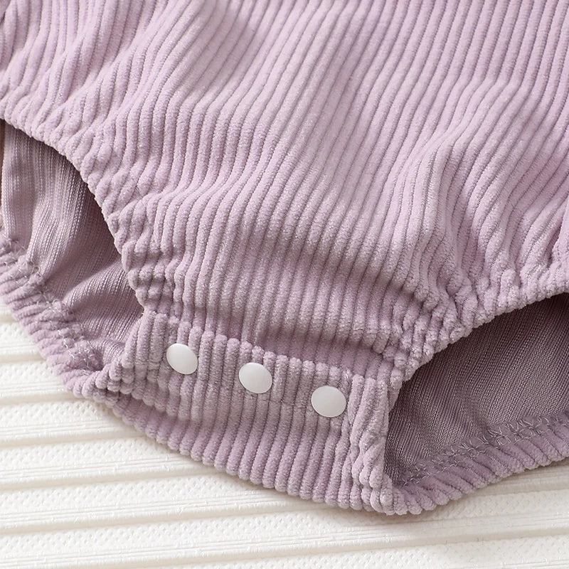 Rainbow Strawberry Embroidery Romper