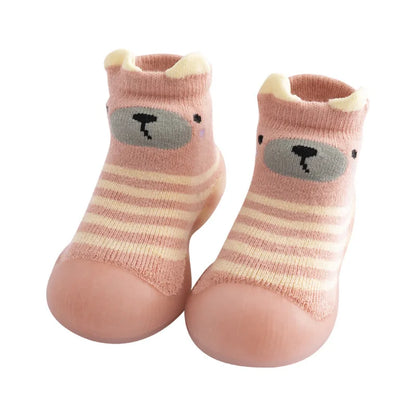 Non-Slip Learning Walk Socks