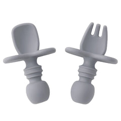 Silicone Baby Fork Spoon Set