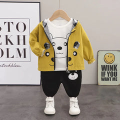 Hooded Jacket Pants Toddler Set