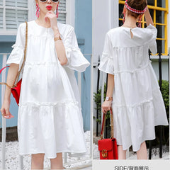 Cotton Chiffon Maternity Dress