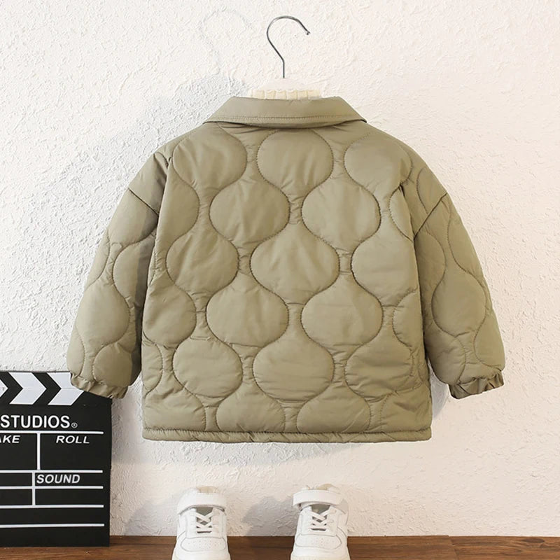 Cozy Plus Velvet Kids Coat