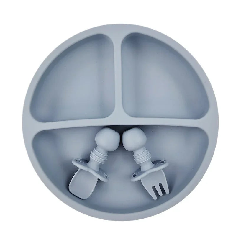 BPA Free Silicone Baby Plate - PAMU8