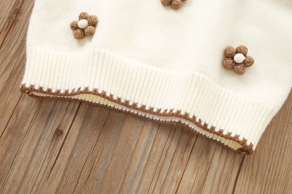 Flower Knitted Skirt