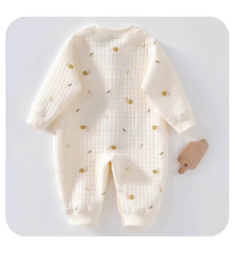 Cute Pattern Baby Cotton Suit
