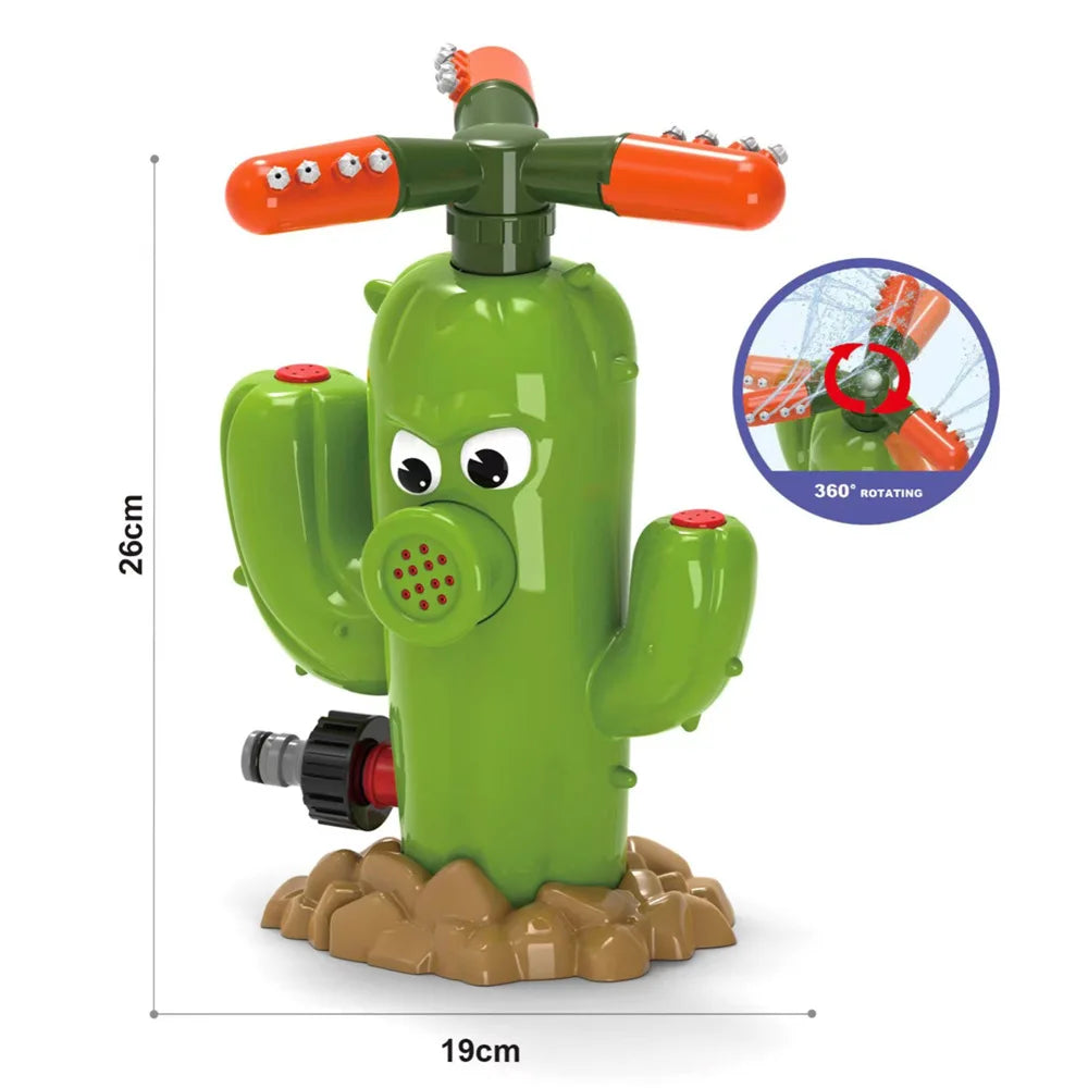 Cactus Sprinkler kids Water Spray